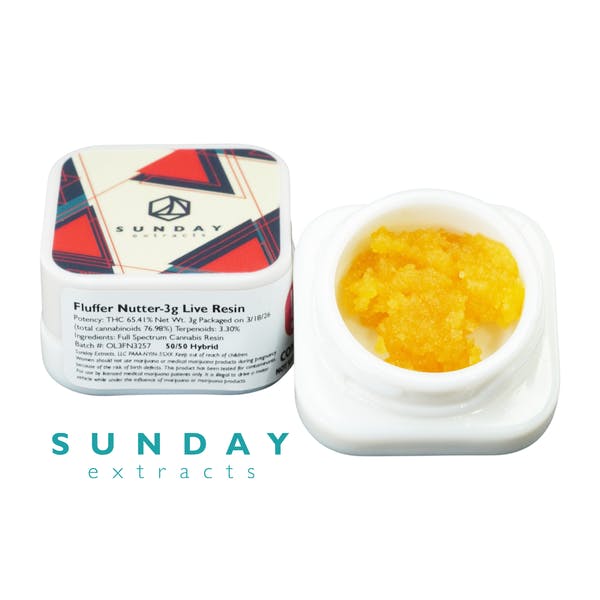 Fluffer Nutter 3g Live Resin Crumble SDEX (H)