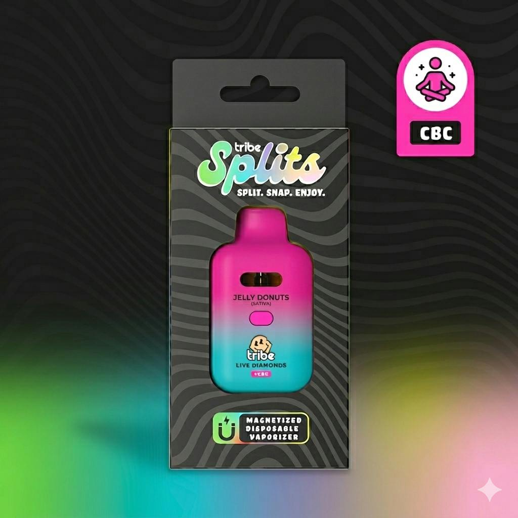 Jelly Donuts (CBC) Splits 2g Disposable TRIBE (S)