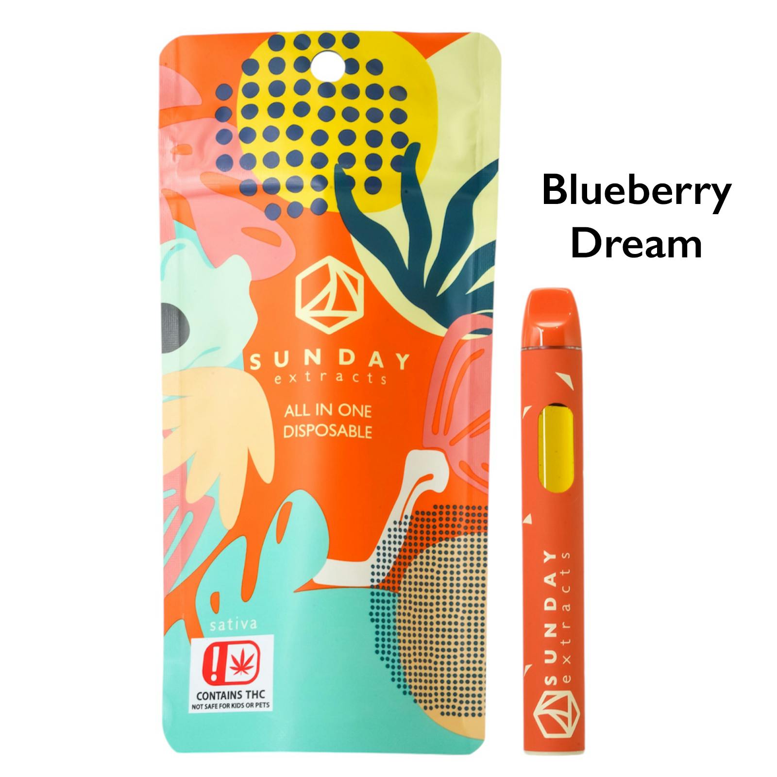 Blueberry Dream Disposable Distillate Ripstick 2g SDEX (S)