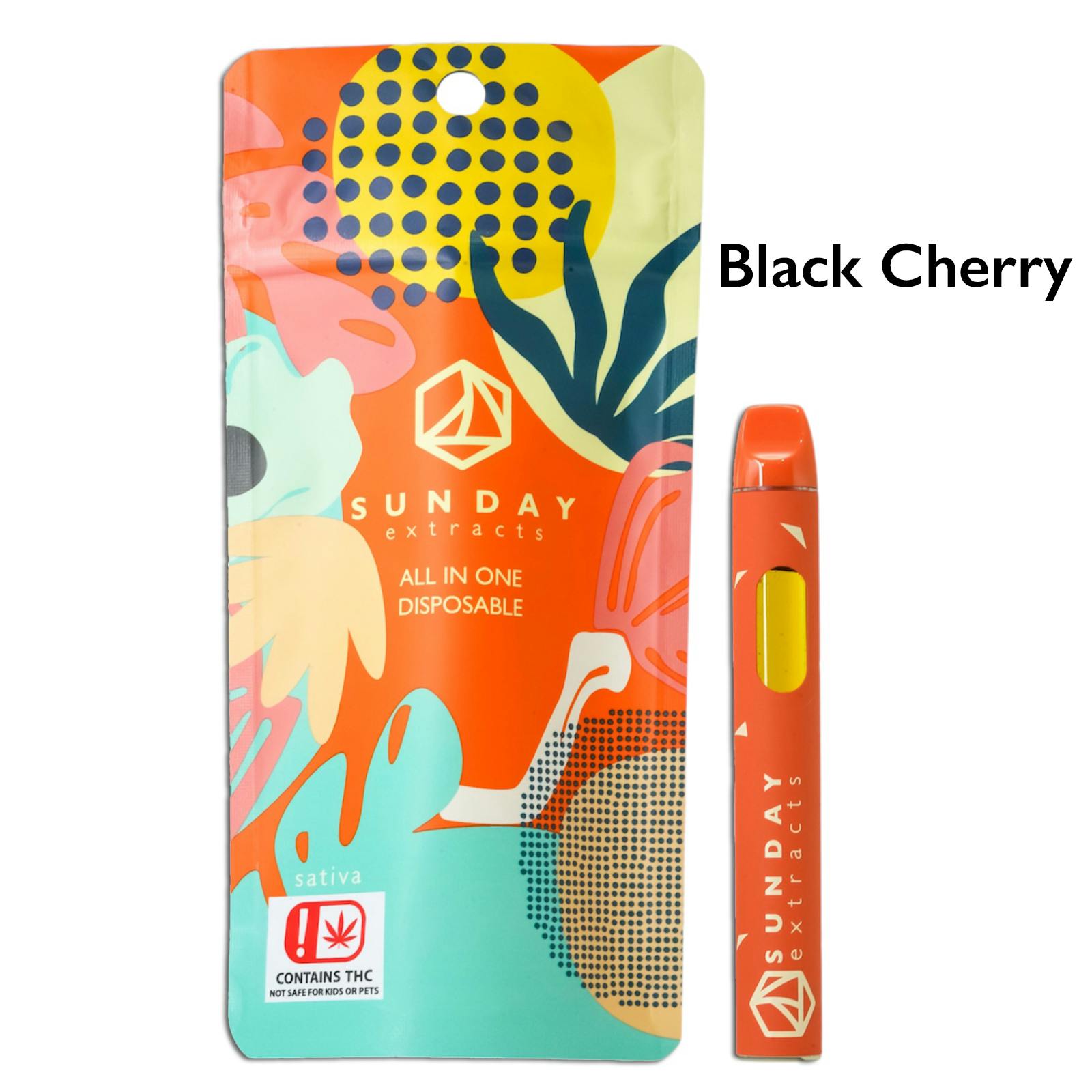 Black Cherry Disposable Distillate Ripstick 2g SDEX (S)