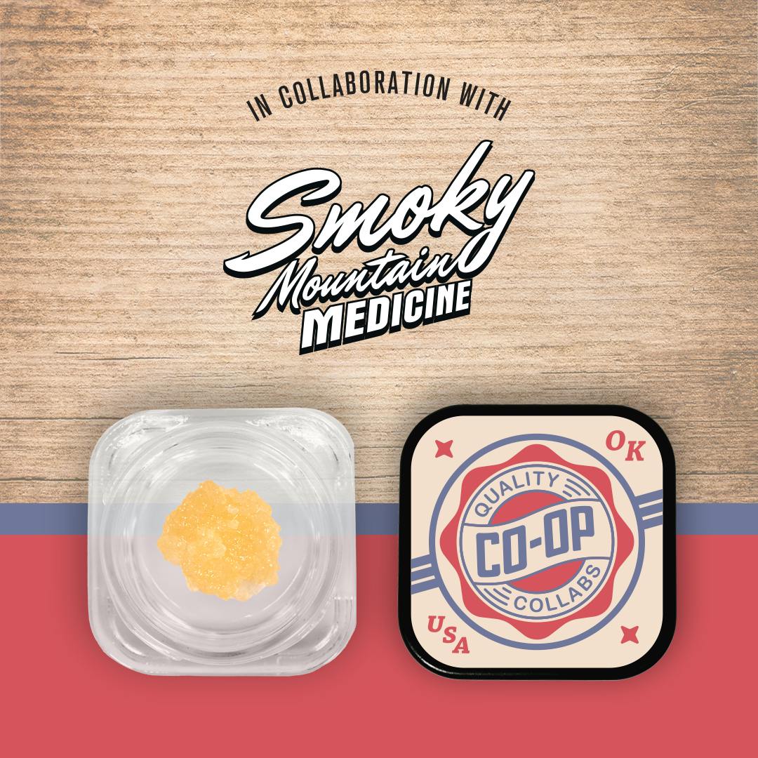 Co-Op x Smoky Mountain Medicine - Blue Nerdz 2g Sugar TRIBE (H)