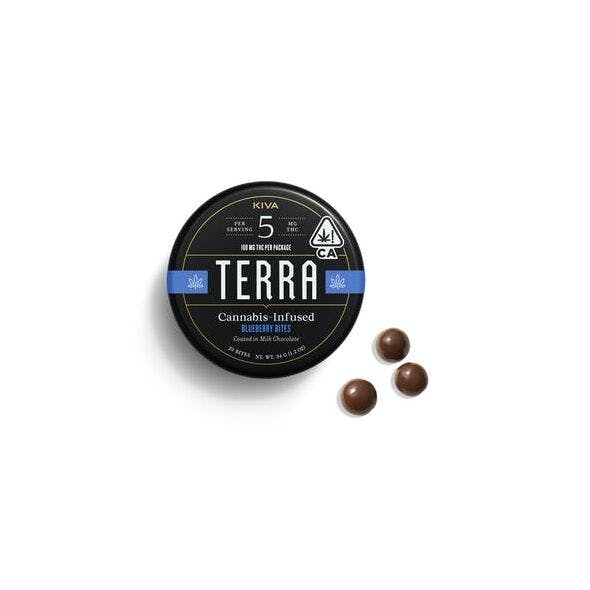 Milk Chocolate Covered Blueberry Bites 100mg [20pk] KIVA