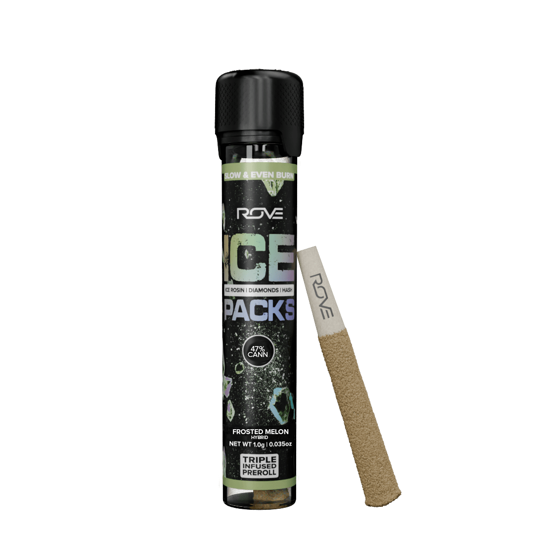 Frosted Melon 1g Triple Infused Pre-Roll ROVE (H)