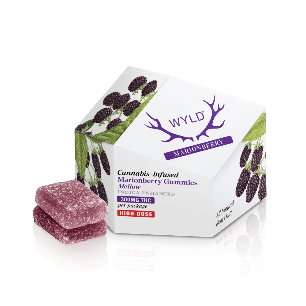 Marionberry 300mg Gummies WYLD (I)