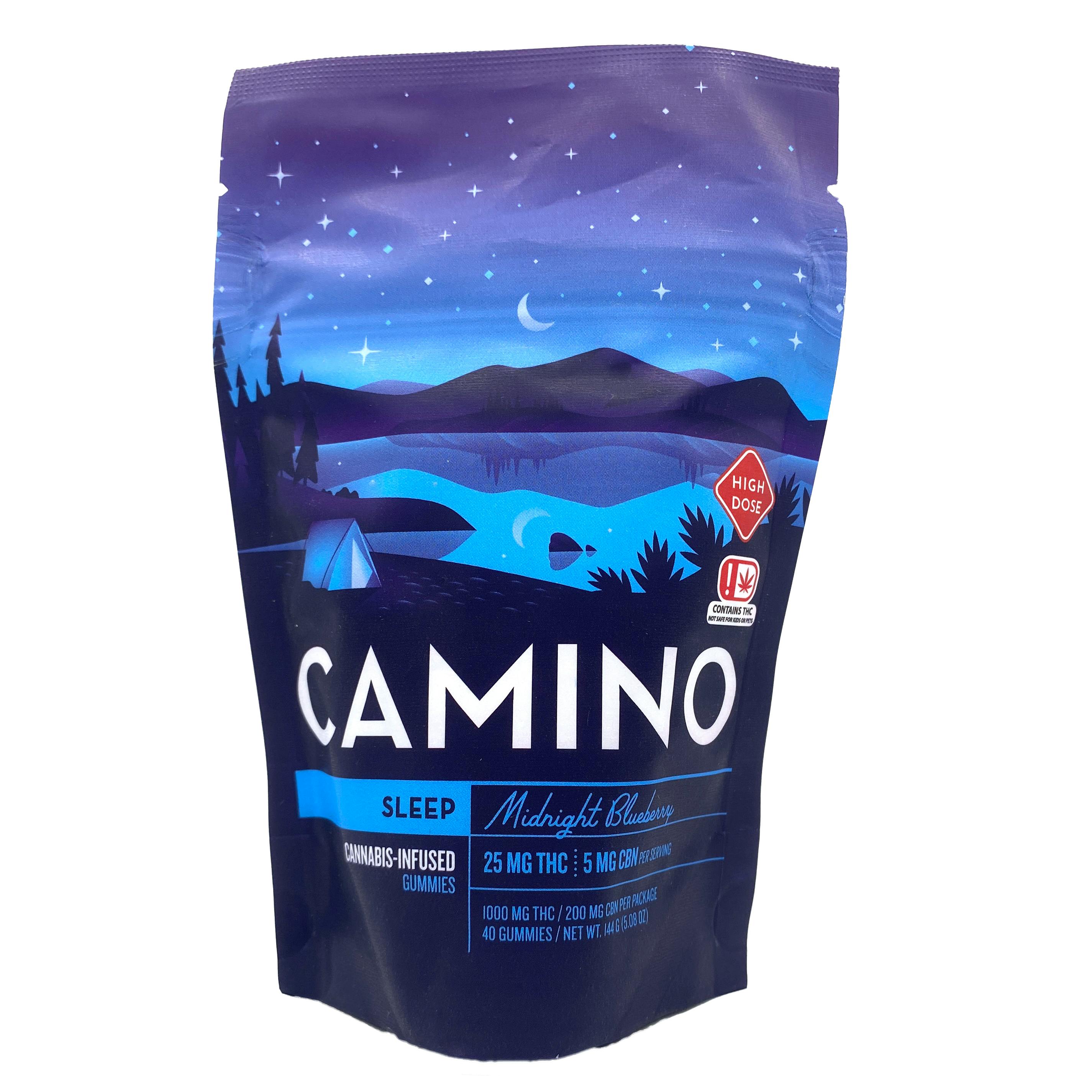 Midnight Blueberry CBN Sleep Camino Gummies 1000mg [40pk] KIVA