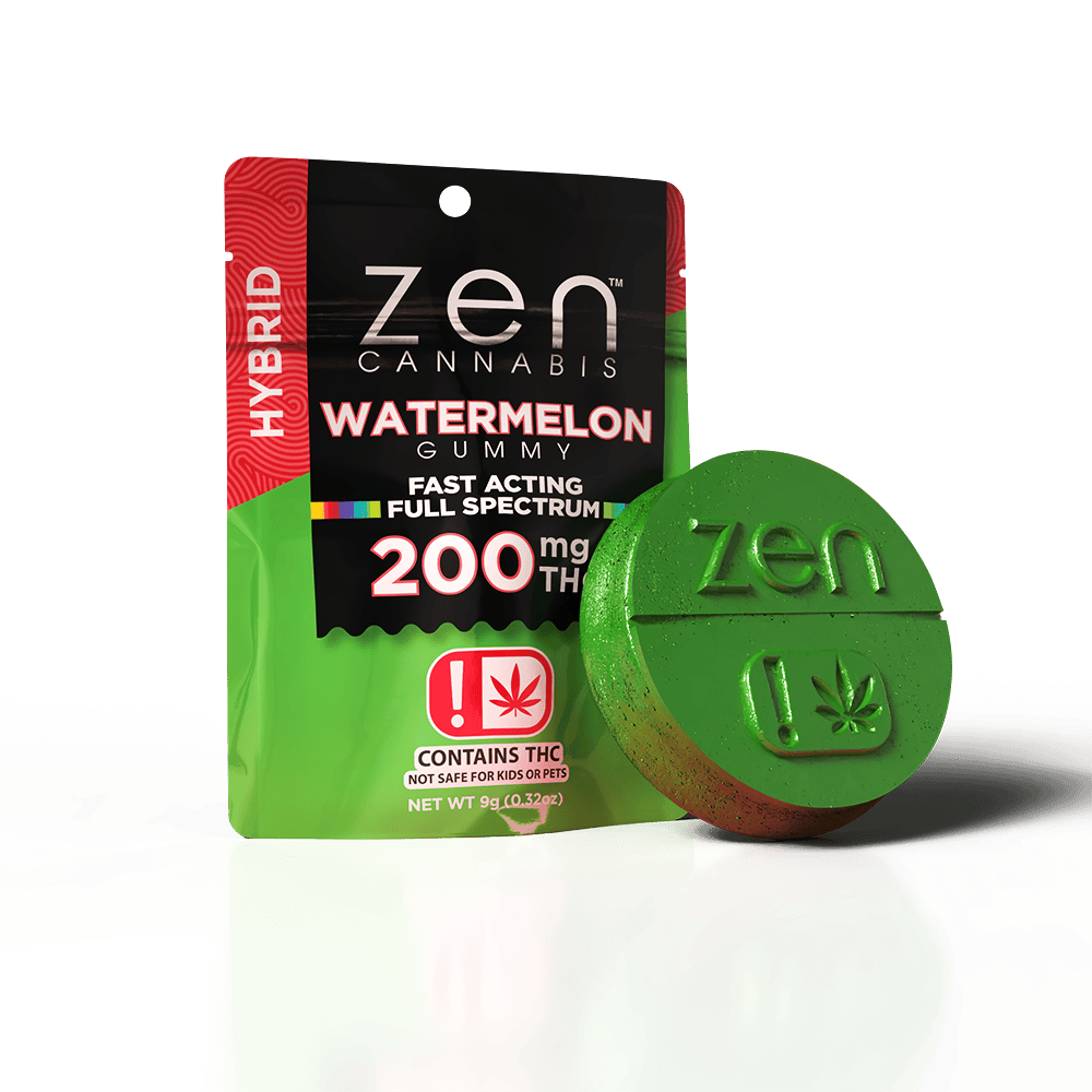 Watermelon Single Gummy 200mg ZEN (H)