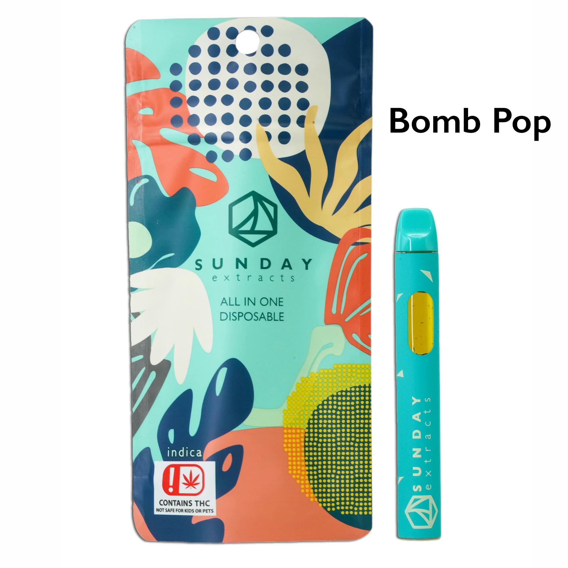 Bomb Pop Disposable Distillate Ripstick 2g SDEX (I)