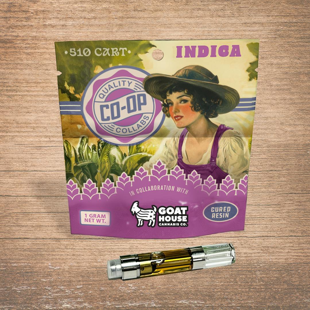 Co-Op x Goat House - GG4 1g Cured Resin Cart TRIBE (I)
