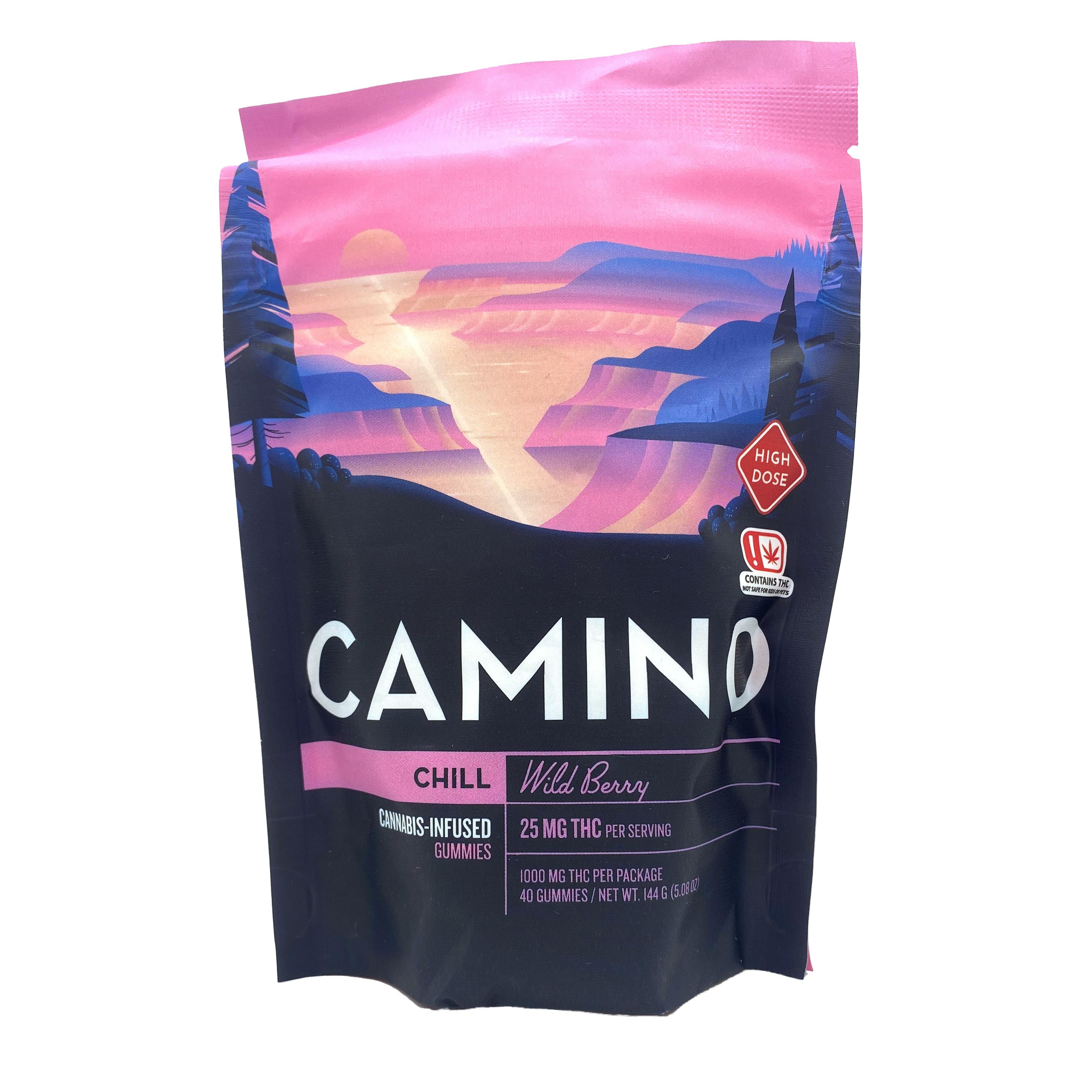 Wild Berry Chill Camino Gummies 1000mg [40pk] KIVA