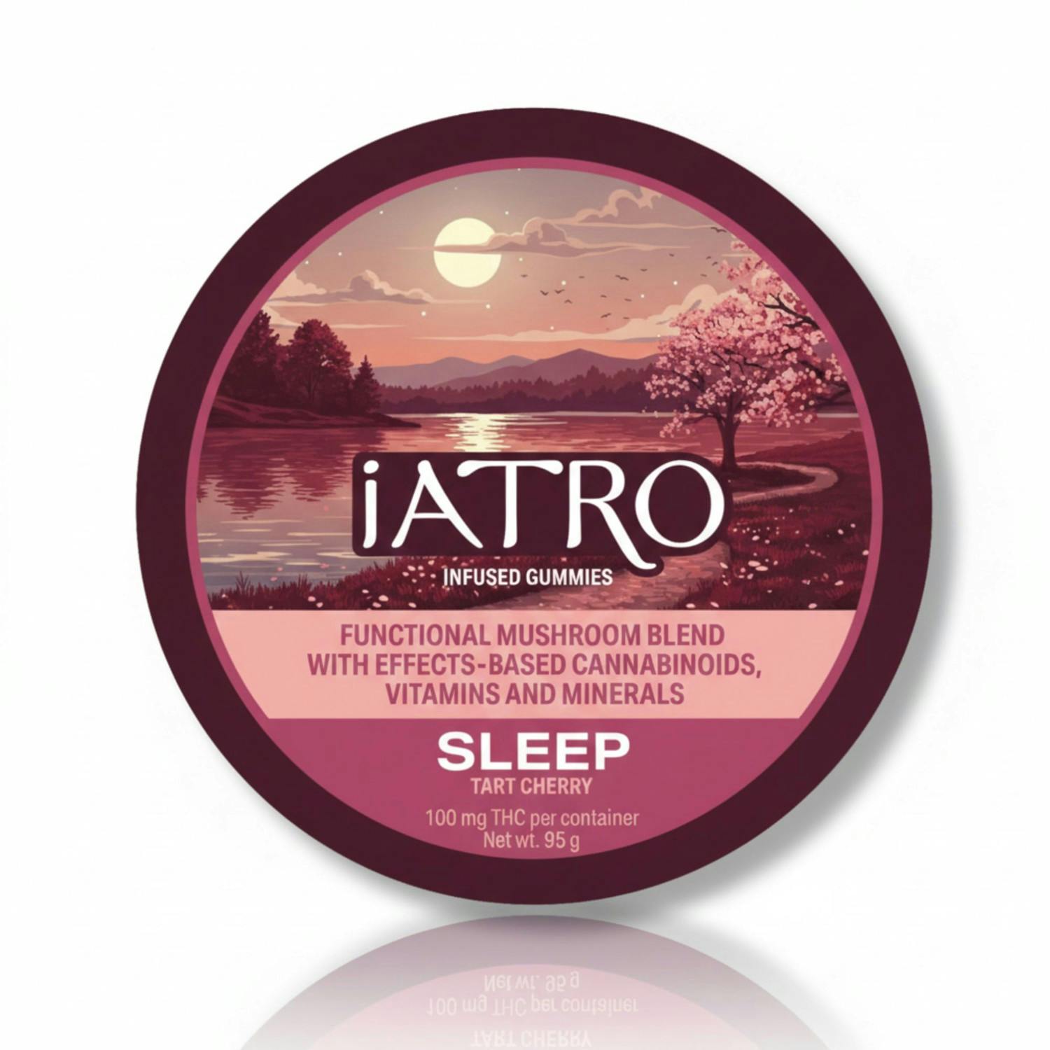 Tart Cherry Sleep Gummies 100mg iATRO