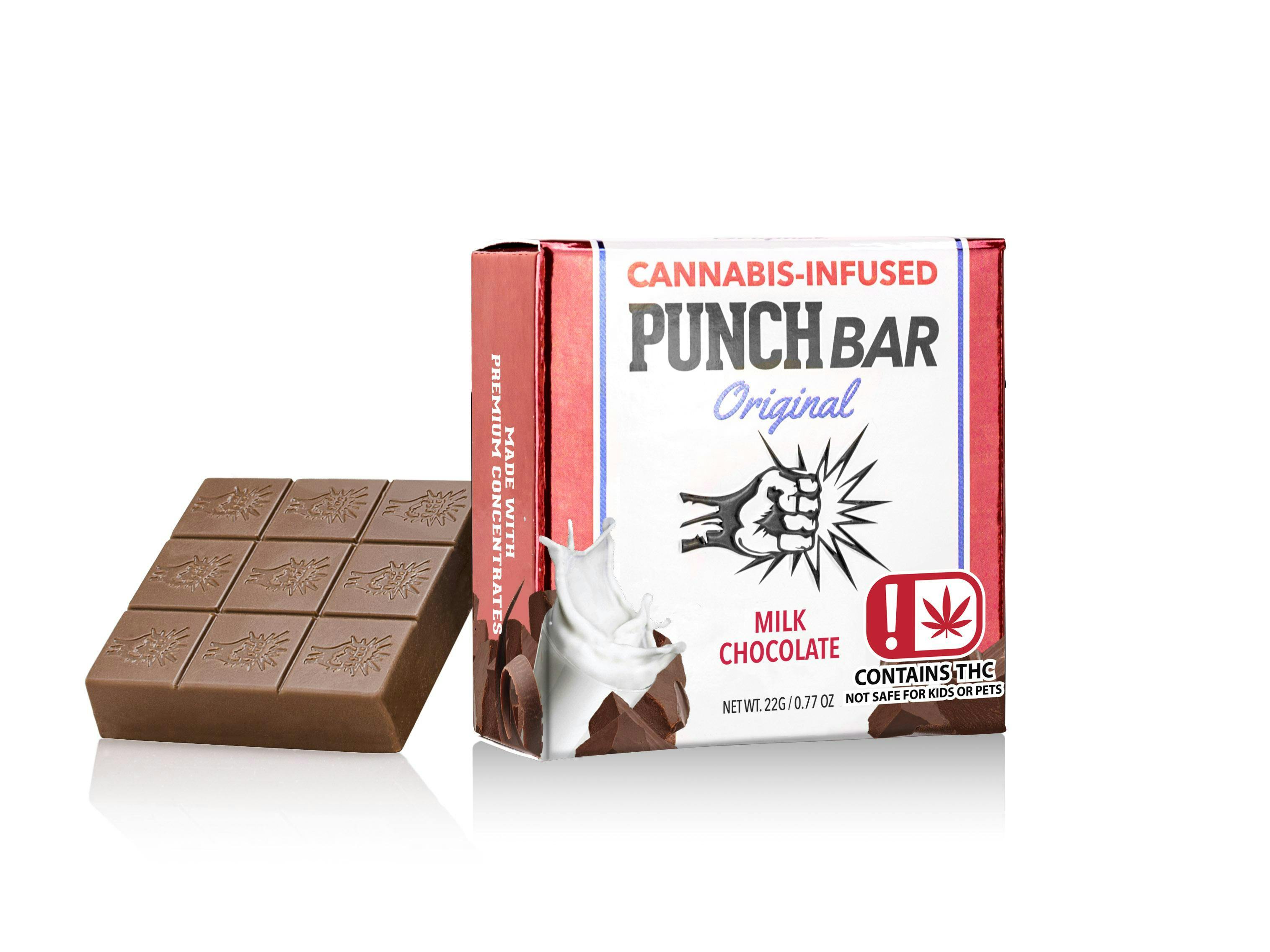 Milk Chocolate Bar 225mg PNCH