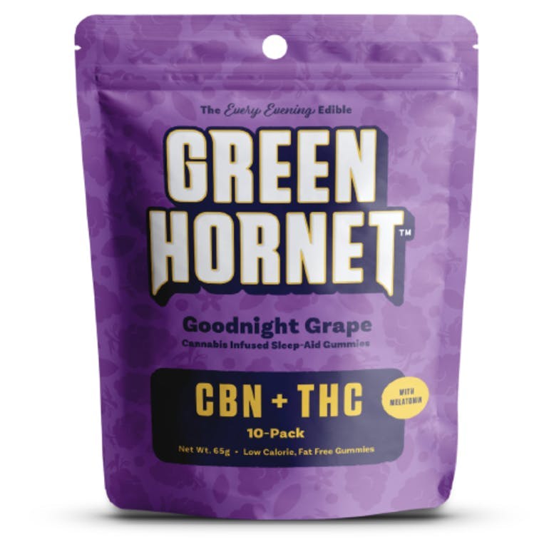 Goodnight Grape CBN Gummies 100mg GNHT