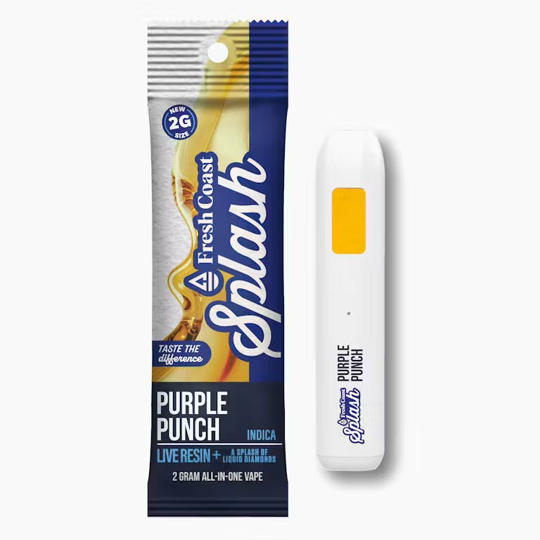 FRESH COAST EXTRACTS – Purple Punch | Live Resin Disposable Vape