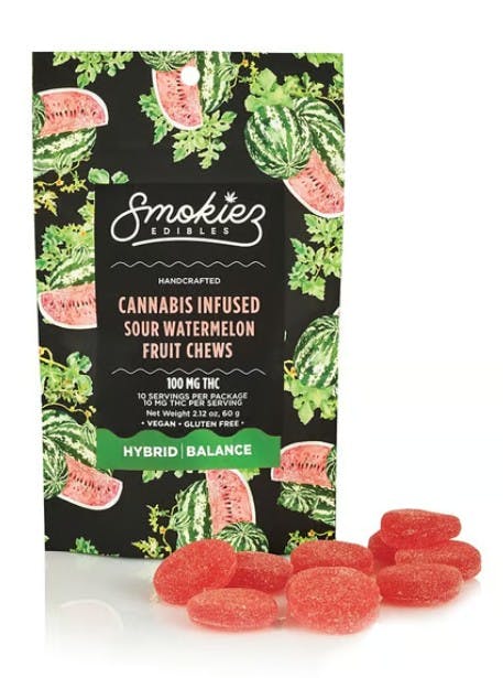 Sour Watermelon | 100mg | 10 pk