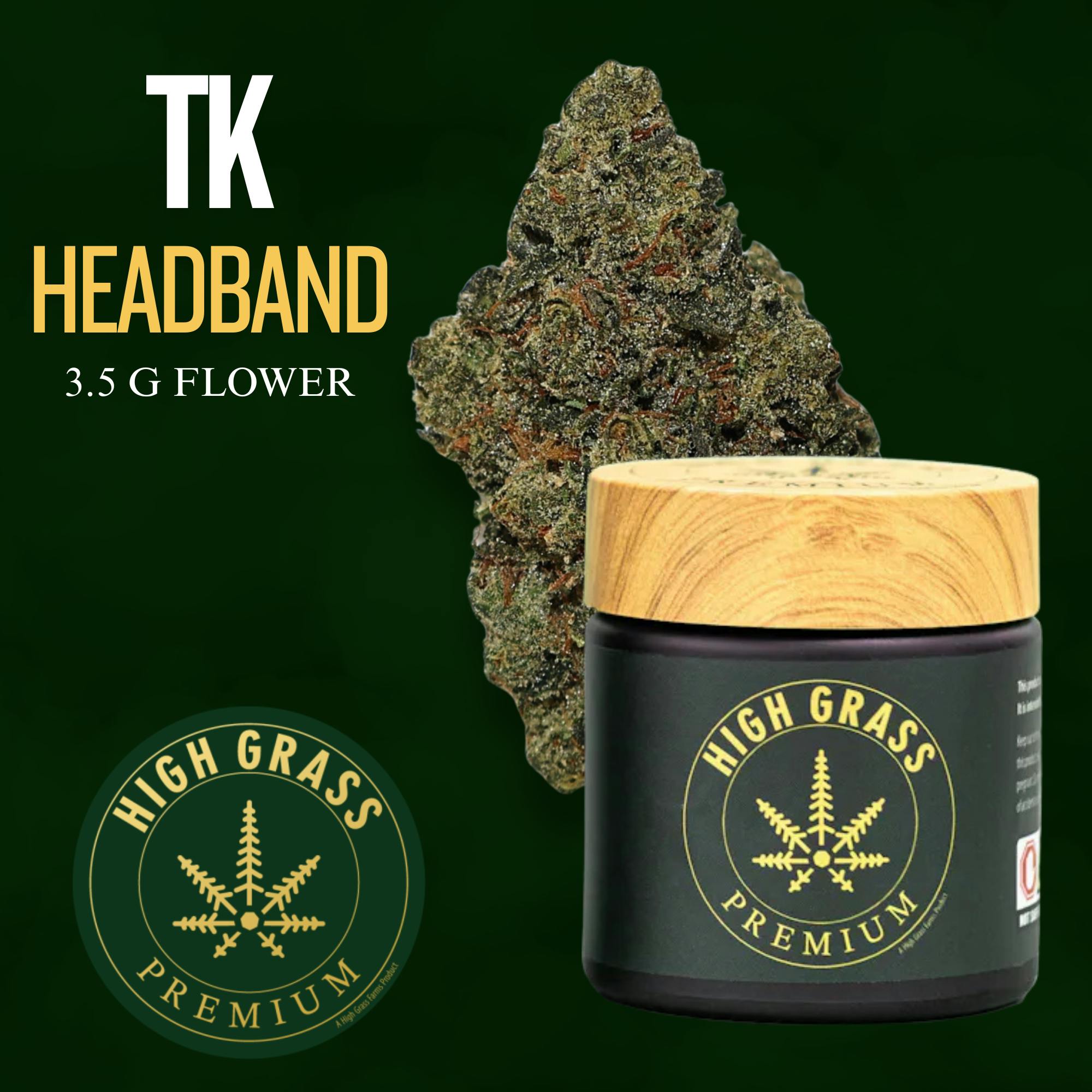 High Grass Farms | Flower | TK Headband | 3.