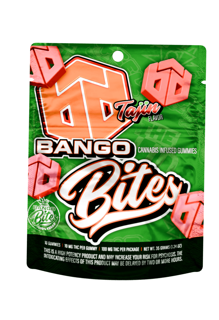 Bango Bites | Edibles | Tropical Twist Tajin | 10 pk/100mg