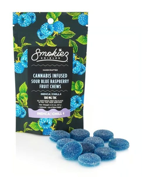 Sour Blue Raspberry | 100mg | 10pk