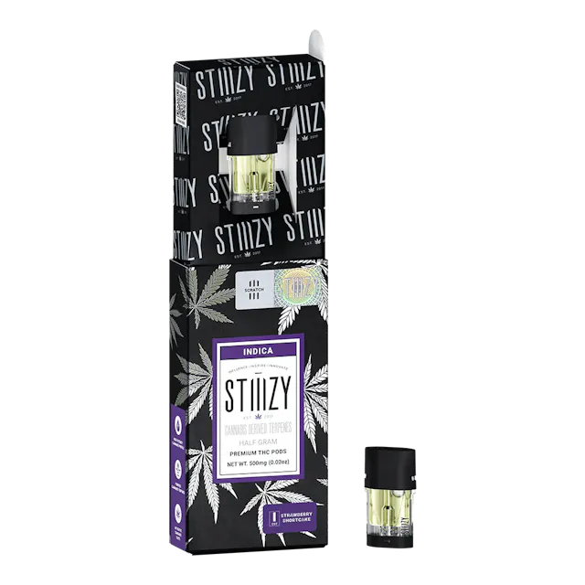 Stiiizy Strawberry Shortcake Live Resin Liquid Diamonds Pod, 0.5 g