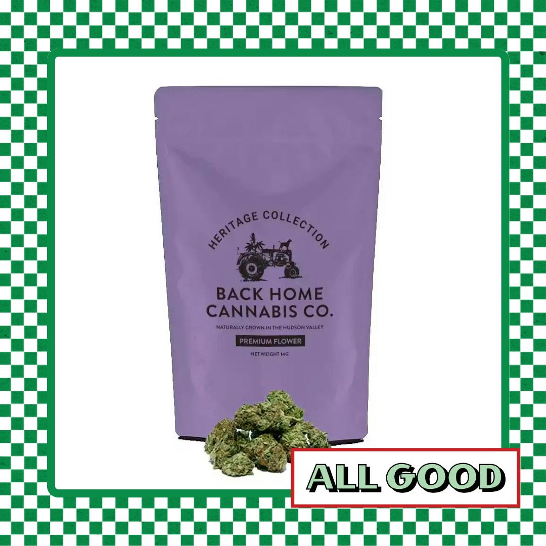 Back Home Cannabis | Northern Lights | Flower | Indica | 14g