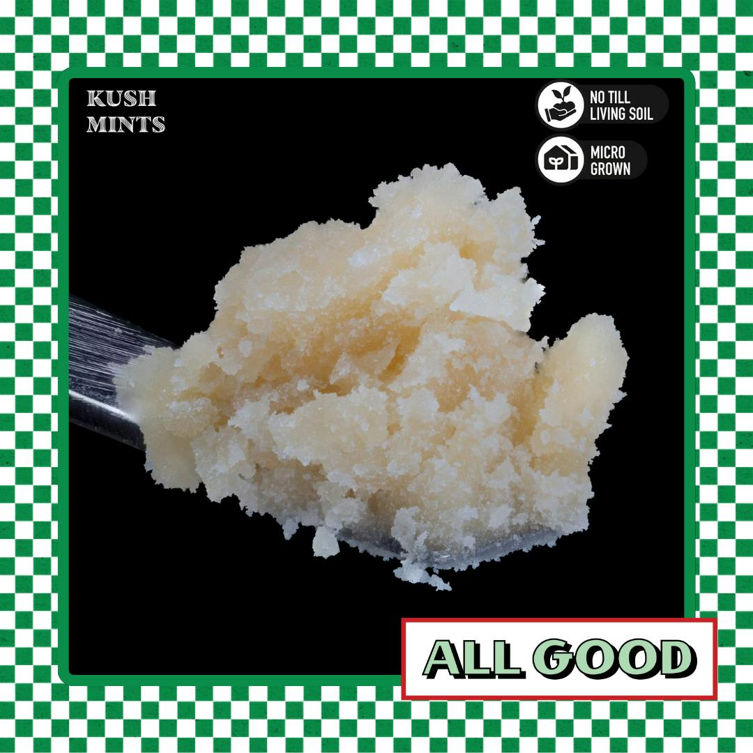 Royal Genetics | Kush Mints | Live Rosin | Sativa Hybrid | 1g