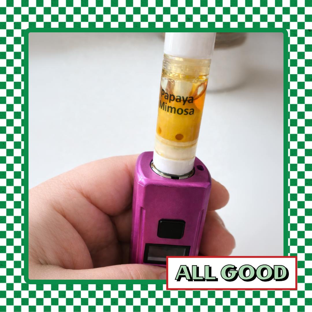 NYCE | Papaya Mimosa | Cartridge | Indica | .5g