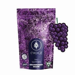Choice Chews | Granddaddy Grape Gummies | 20pk | Indica