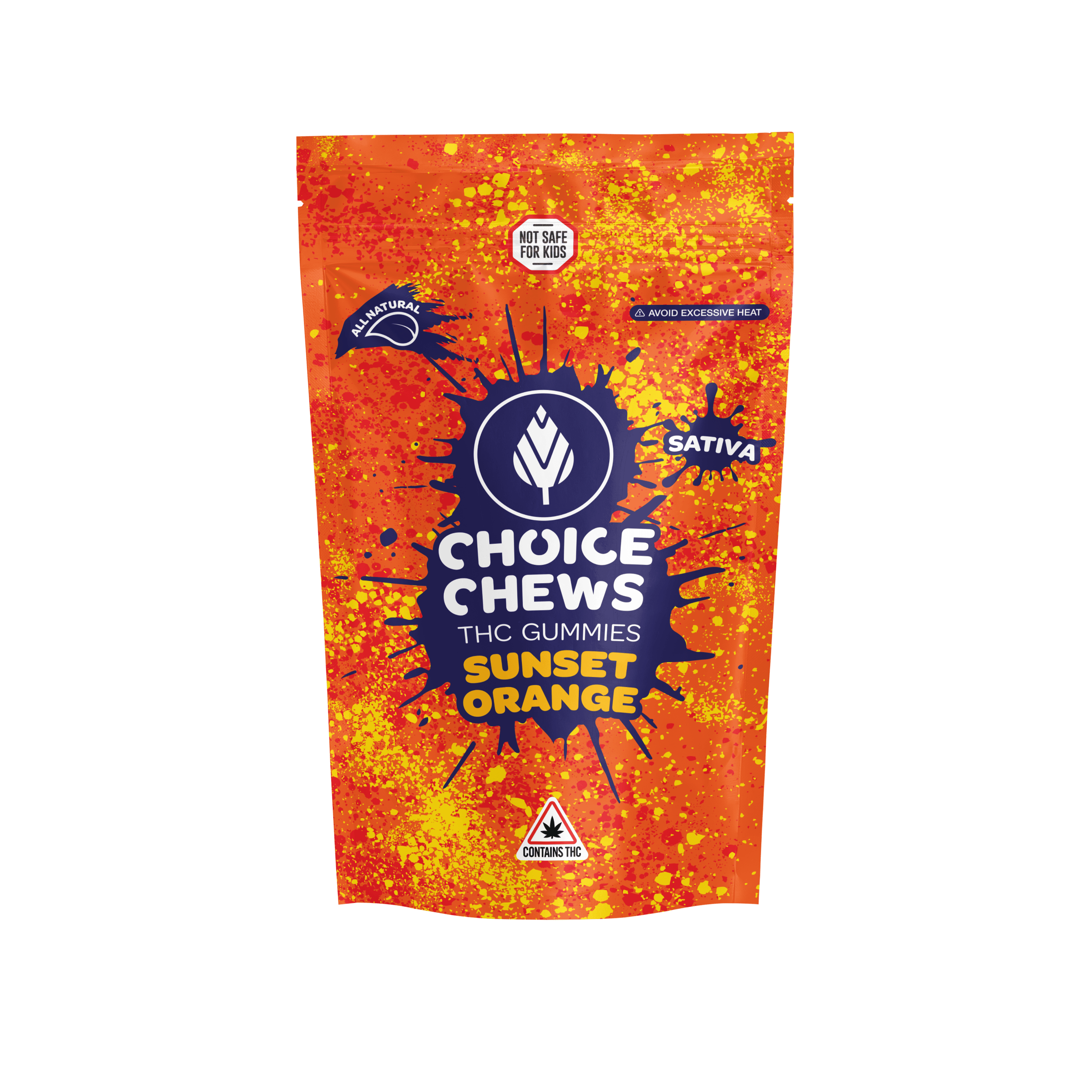 Choice Chews | Sunset Orange | 20pk | Sativa