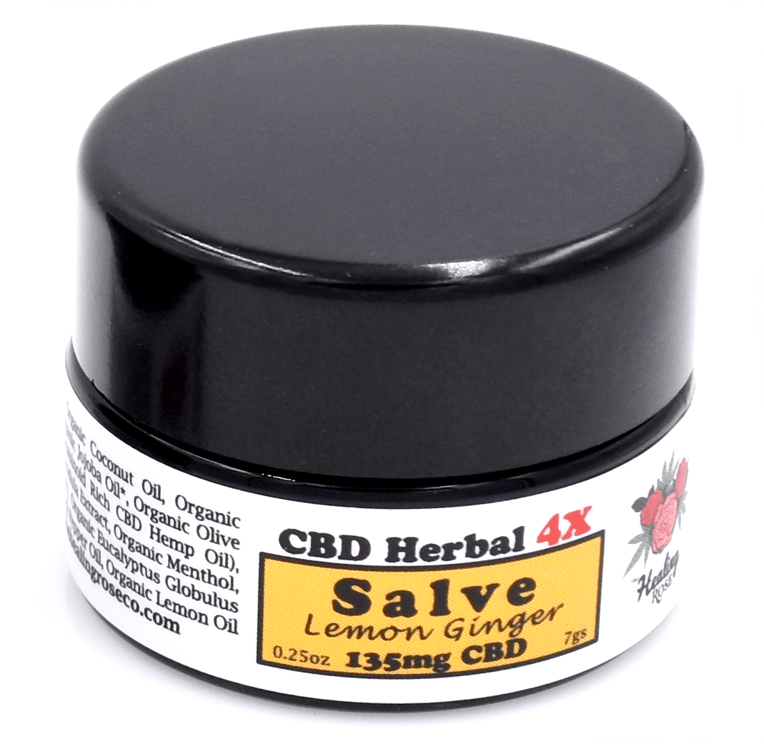 Mini Salve | Organic Lemon Ginger | 135mg CBD