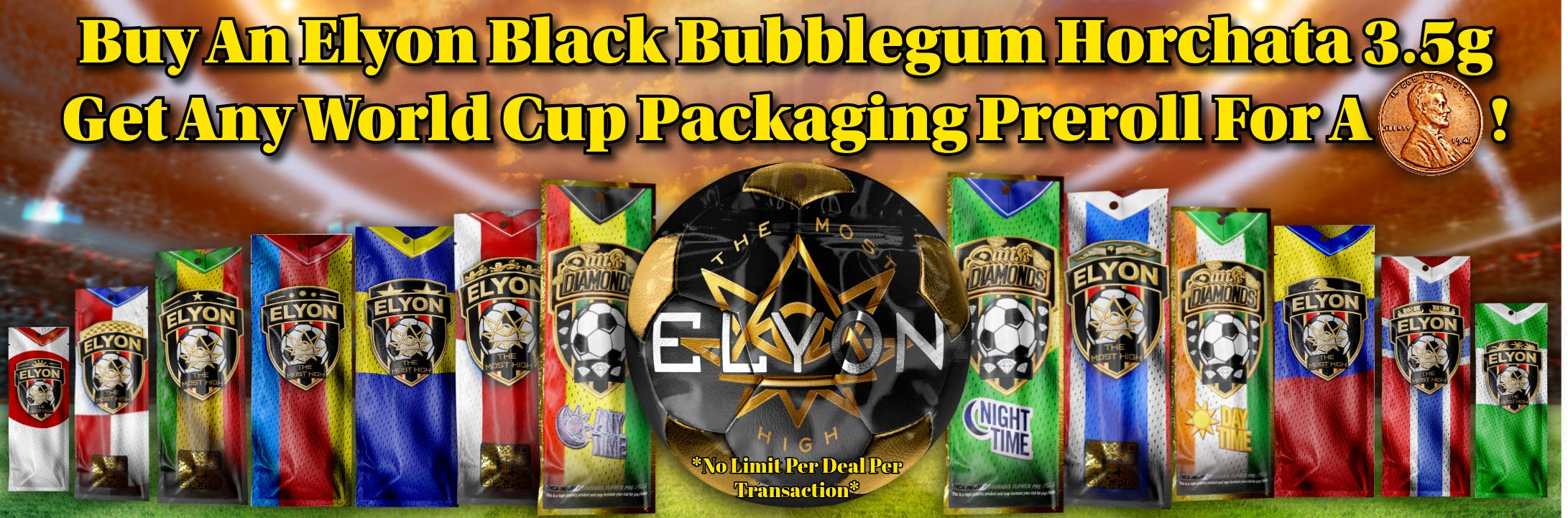 World Cup Black Horchata 3.5g get world cup pr .01