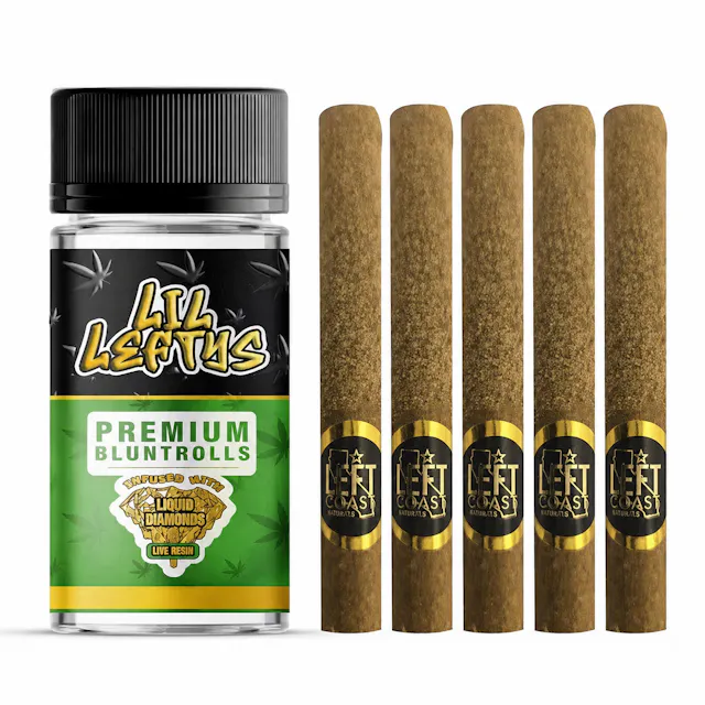 Left Coast Maui Pineapple, 6.5 g · 5 pack · Infused