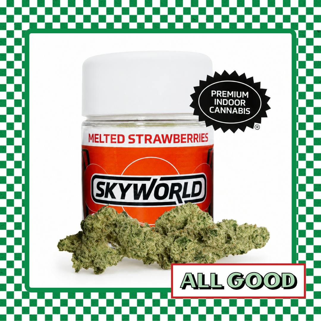 Skyworld | Melted Strawberries | Flower | Sativa | 3.5g