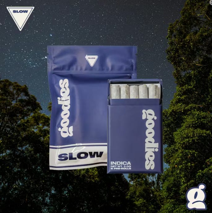 Goodies - Slow - Pre-Rolls - 5pk/2.5g
