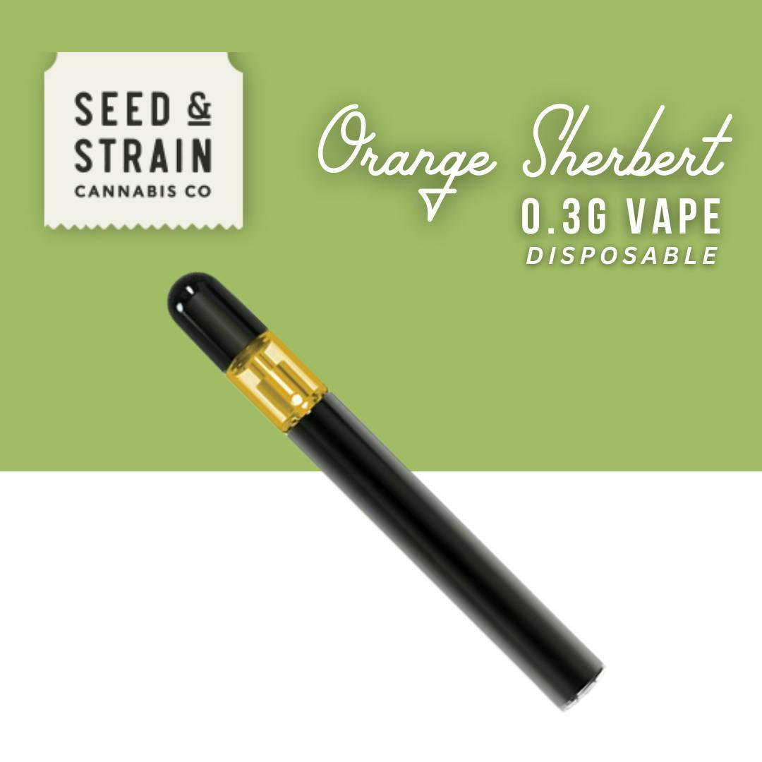 seed and strain disposable vape Seed & Strain | White Widow | 1g Botanical Disposable Vape main image 0