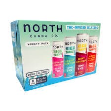 North High Tonics - Variety Pack 10mg - Seltzer (8pk)