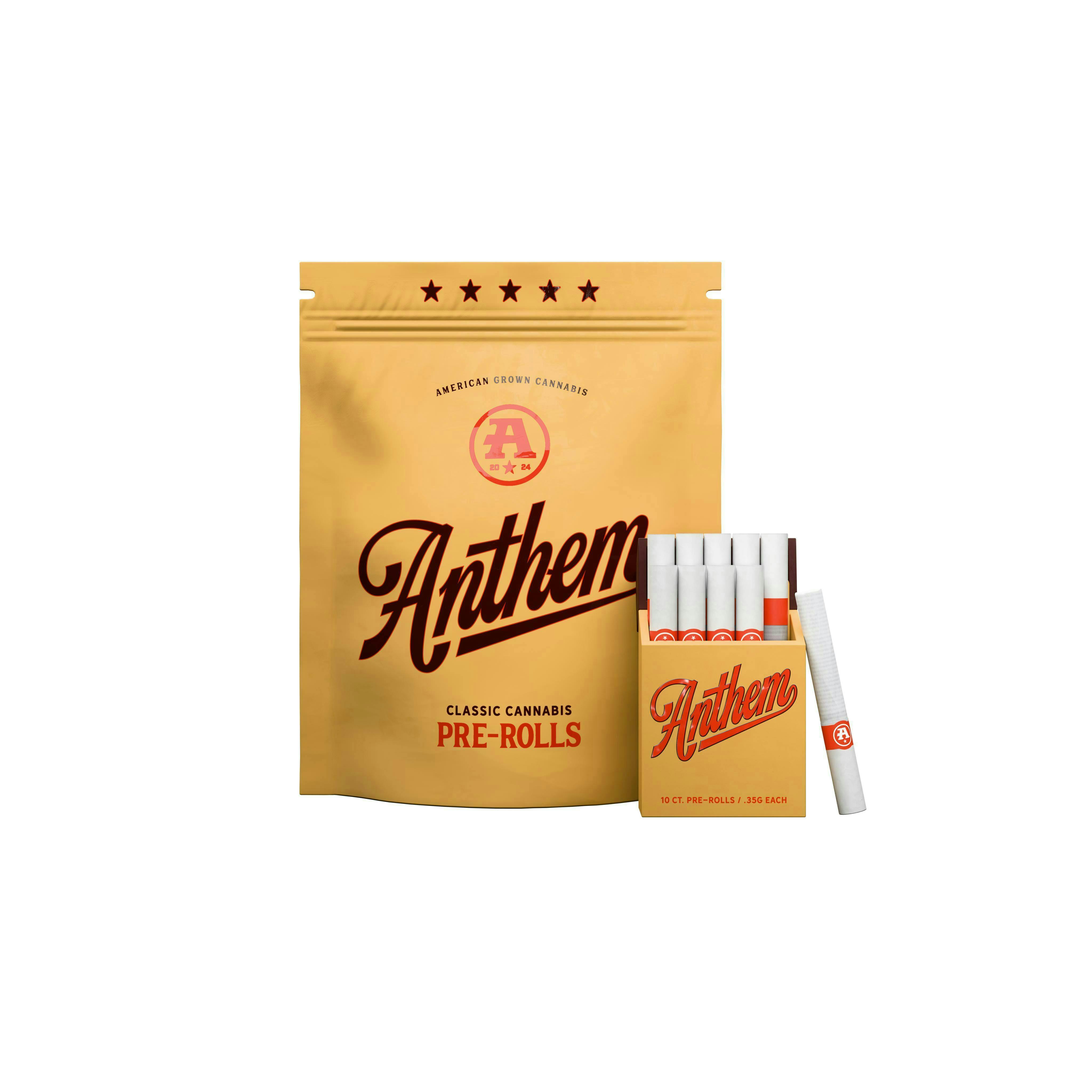 Anthem - Indica Blend - Pre-rolls - 10pk/3.5g