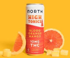 North High Tonics - Blood Orange Mango - 10mg - Seltzer