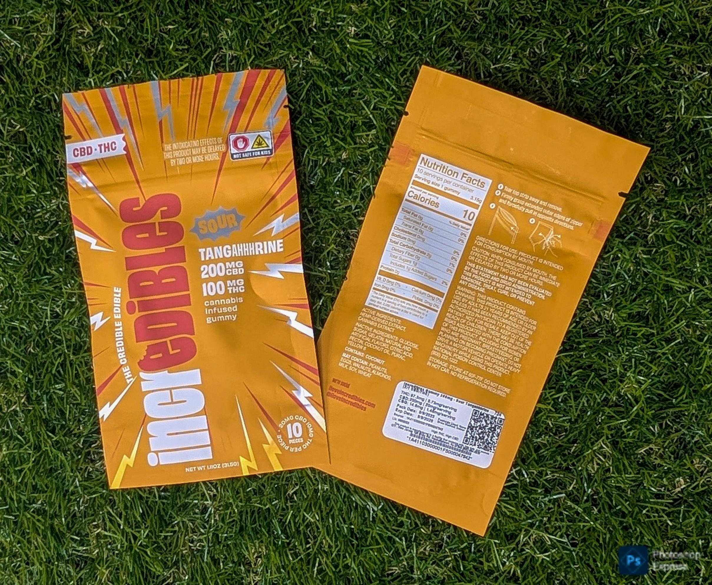 EDIBLE | SOUR TANGAHHHRINE 2:1 CBD:THC - 100 Mg