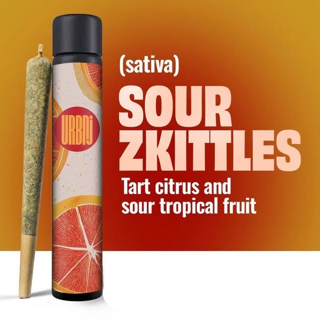 PREROLL | SOUR ZKITTLEZ 5PK | 5G - 5 G