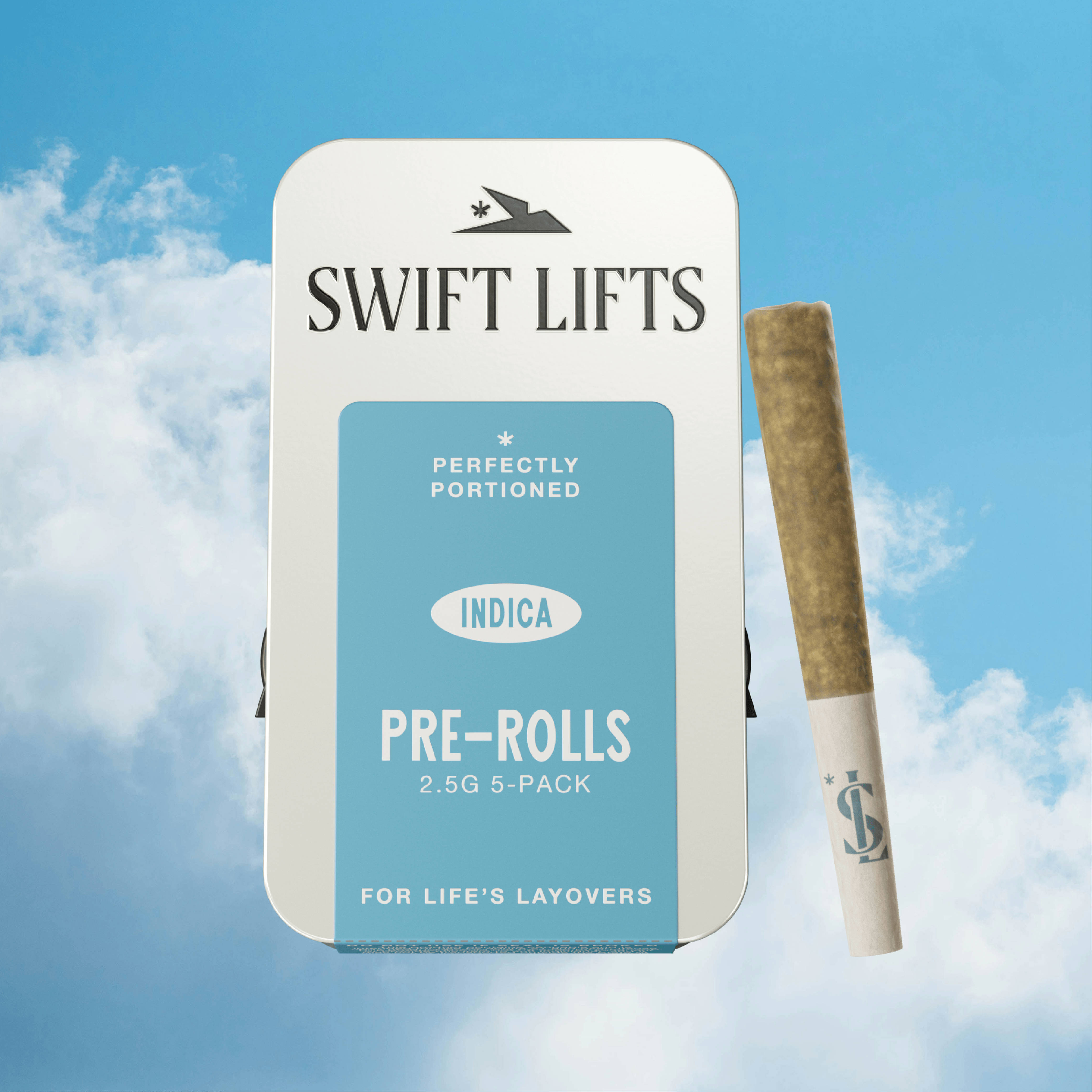 PREROLL | GUERILLA GRAPE SWIFT | 5PK | 2.5G - 2.5 G