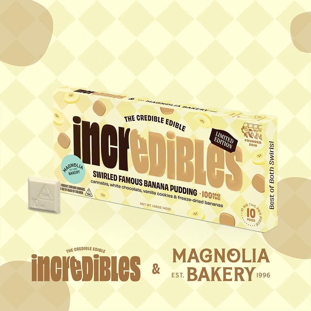 EDIBLE | BANANA PUDDING | 100MG