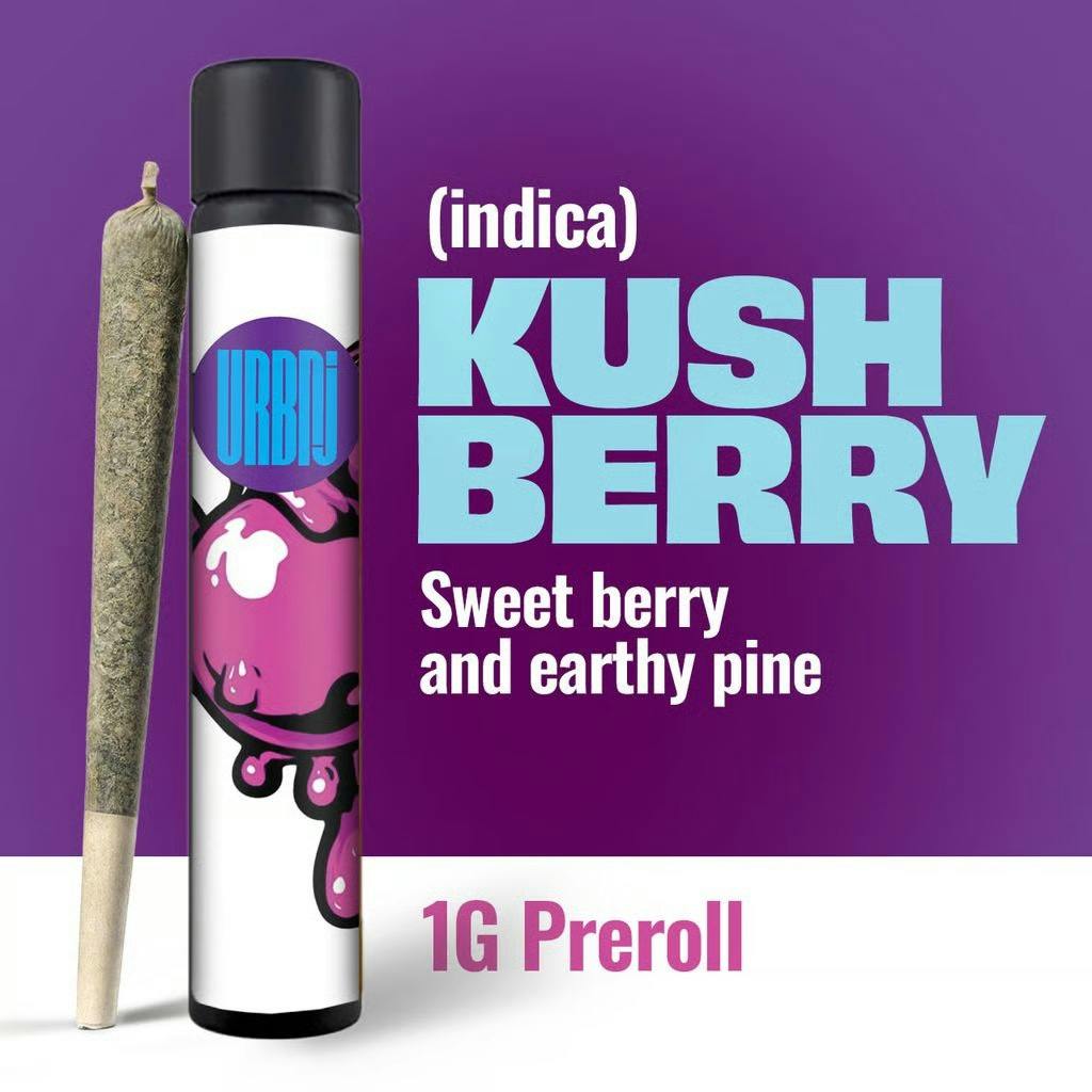 PREROLL | KUSHBERRY | 1G SINGLE - 1 G