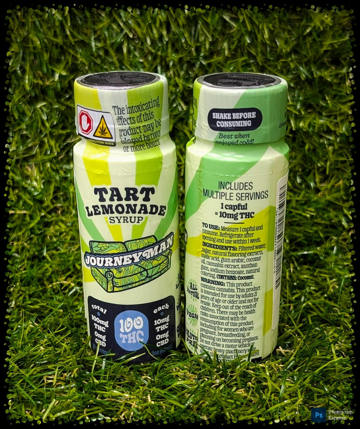 DRINK | TART LEMONADE SYRUP 2 OZ | 100MG - 100 Mg