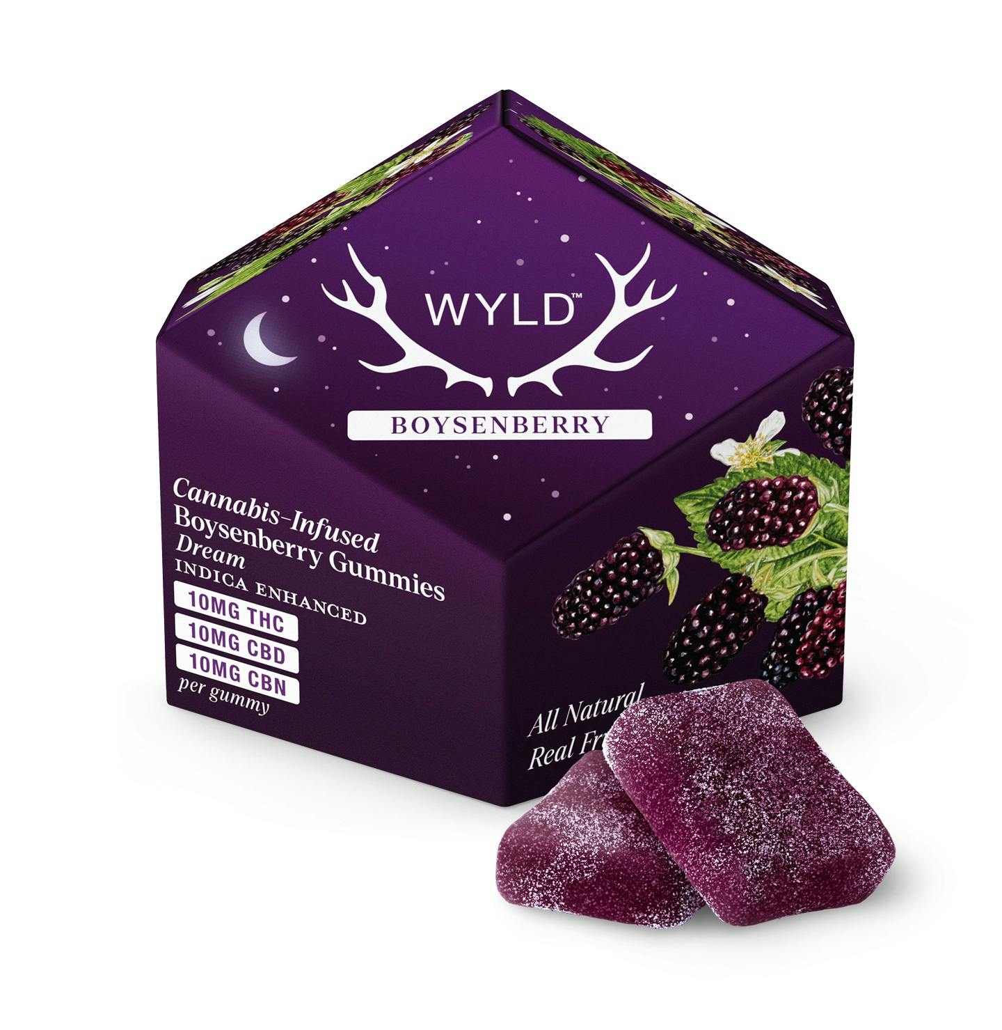 EDIBLE | BOYSENBERRY GUMMIES  | 10PK