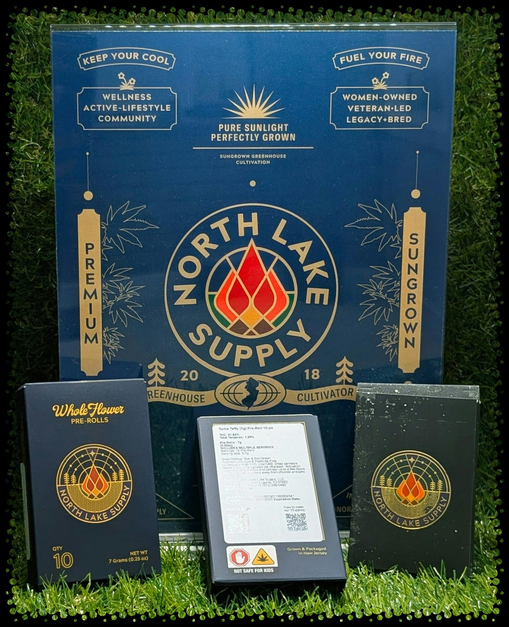 PRE-ROLL | TURTLE TAFFY WHOLE FLOWER 10PK | 7G - 7 G