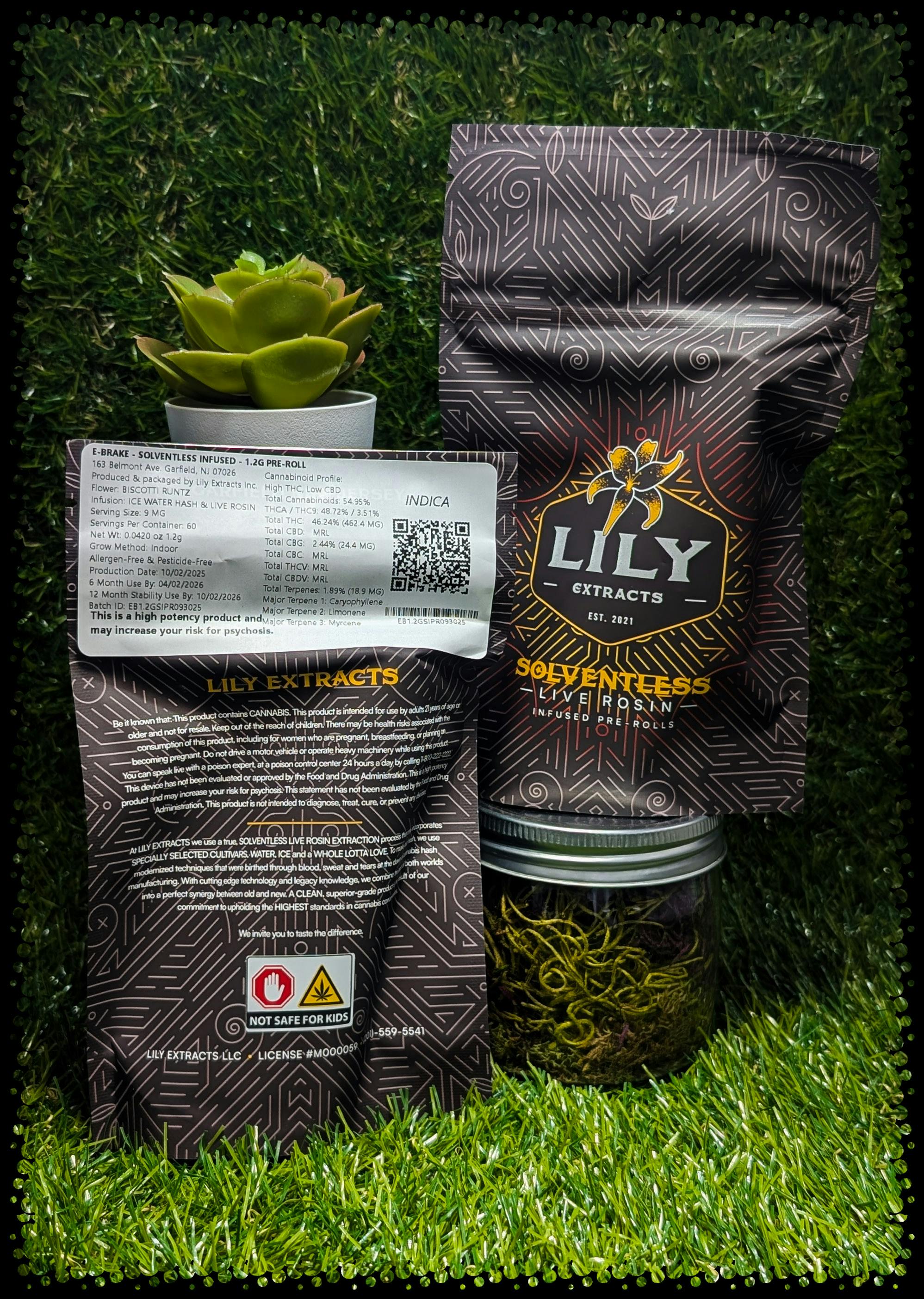 PREROLL | E-BRAKE HASH | 1.2G - 1.2 G