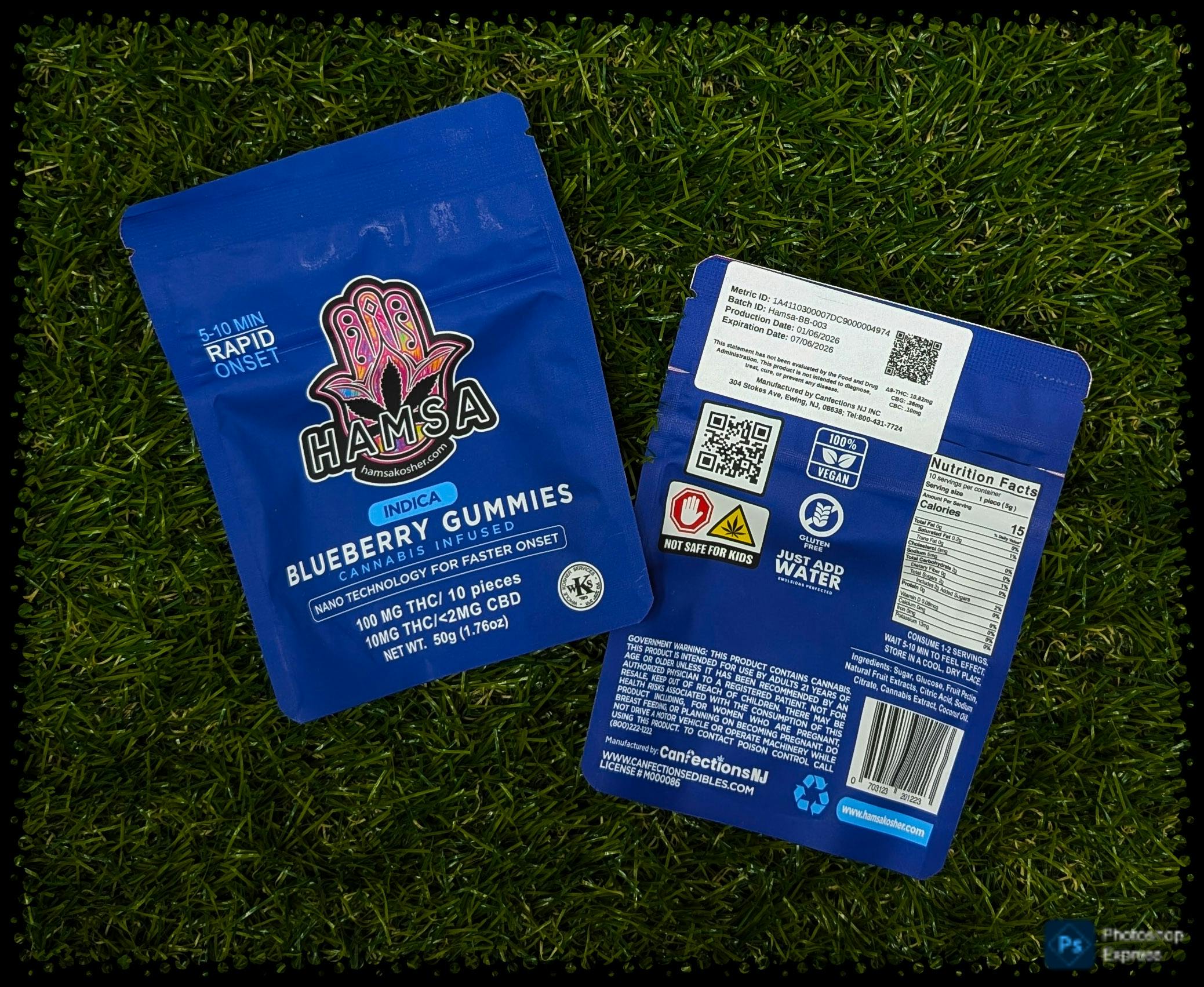 EDIBLE | BLUEBERRY | 100MG - 100 Mg