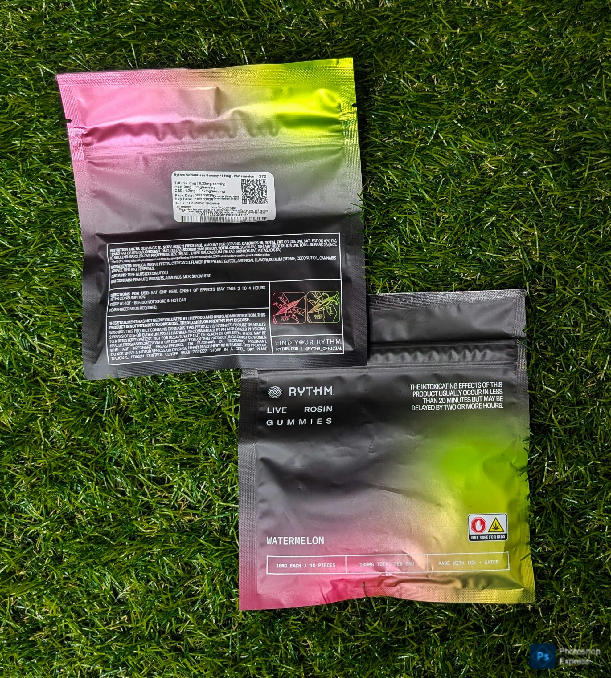 EDIBLE | WATERMELON SOLVENTLESS| 100MG - 100 Mg