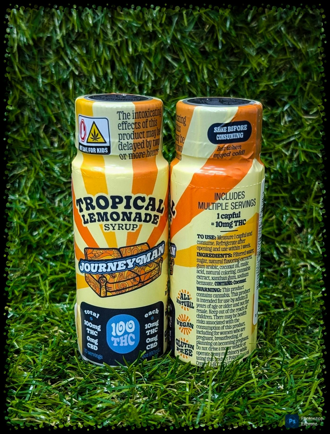 DRINK | TROPICAL LEMONADE SYRUP 2 OZ | 100MG - 100 Mg