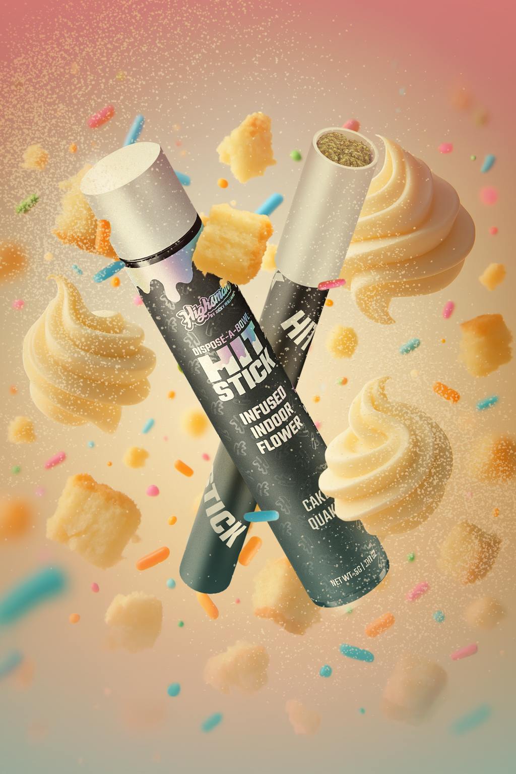 PREROLL | CAKE QUAKE HIT STICK | .5G - 0.5 G