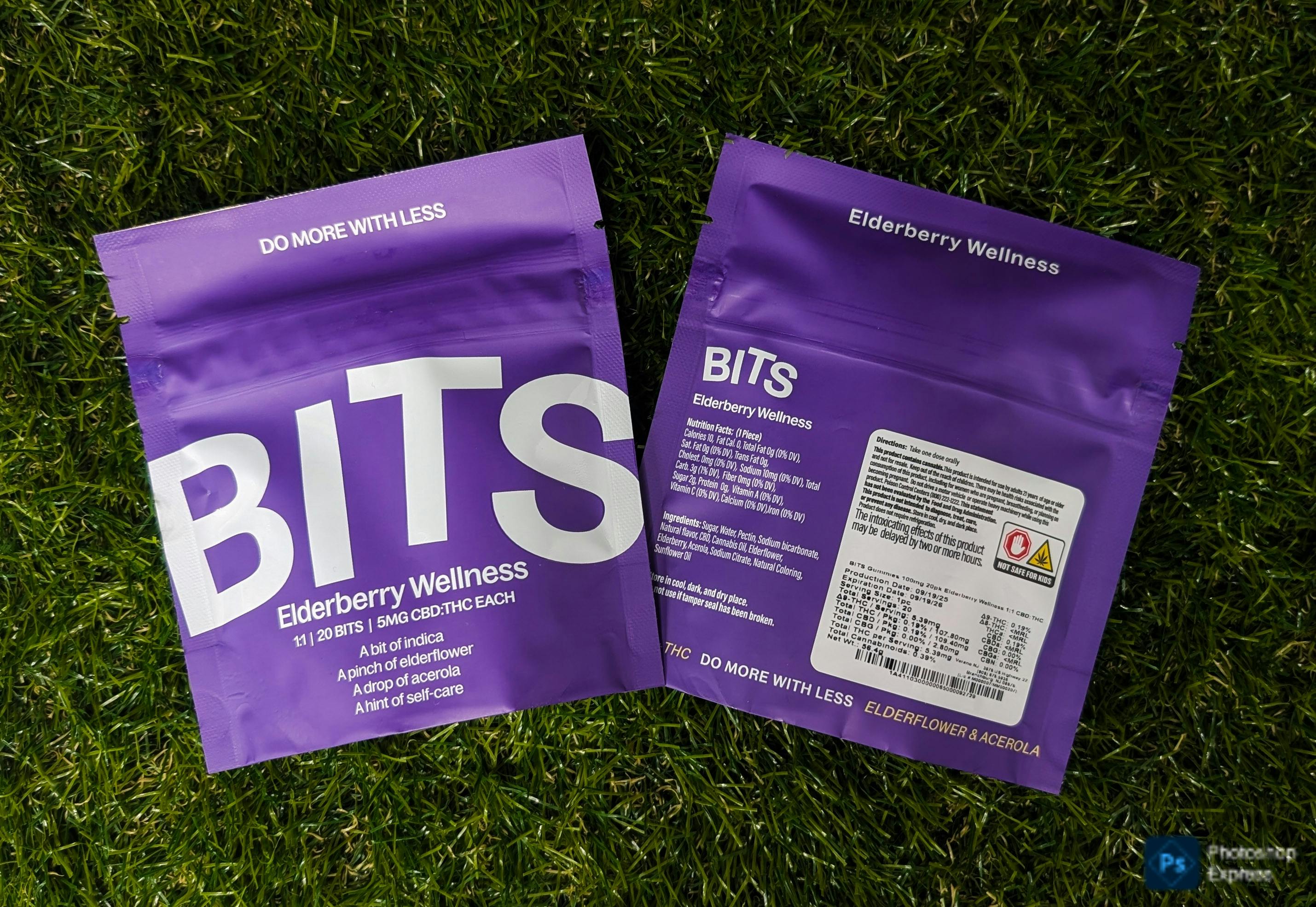 EDIBLE | ELDERBERRY WELLNESS GUMMY | 1:1 CBD:THC | 100MG - 100 Mg